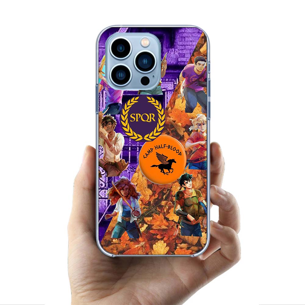 P-Percy J-Jackson Poseidon Camp Half-Blood Cases Phone Case For Iphone 17E 16E 17 Air 16 Pro Max 15 Pro 14 Plus 11 13 12 Mini Co