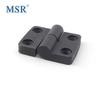 China Manufacturer Rohs 3183 45X45MM 45CL Aluminum  t Slot Profile Accessories Black Plastic Nylon Lift off Hinge 30 40 45