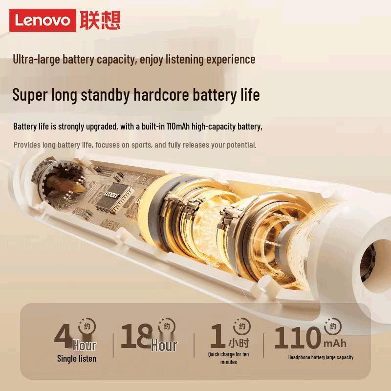Lenovo E500 Neckband Bluetooth Earphones