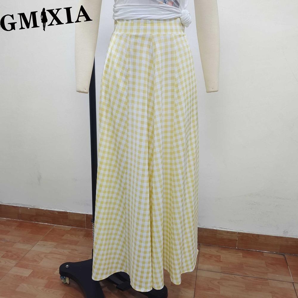 GMXIA Damenmode Freizeit Casual Sommer Frühlingsrock