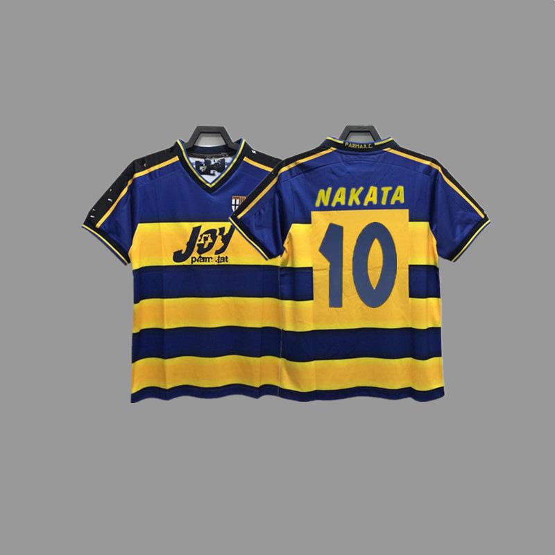 Parma Retro Trikot Fußballtrikot Klassisch Nostalgisch Zola Cannavaro Buffon Gilardino Trikot