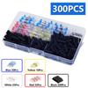 50-1200PCS Waterproof Solder Seal Wire Connectors Heat Shrink Butt Crimp Terminals Electrical Cable Splice for Automotive Marine