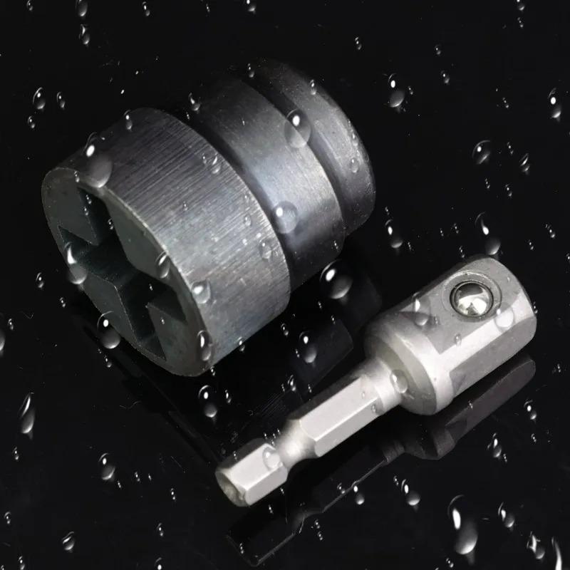 Drill Jack Adapter Impact Wrench Adapter Auto Repair Jack Socket Automotive Maintenance Lifting Tool Labor-Saving Device