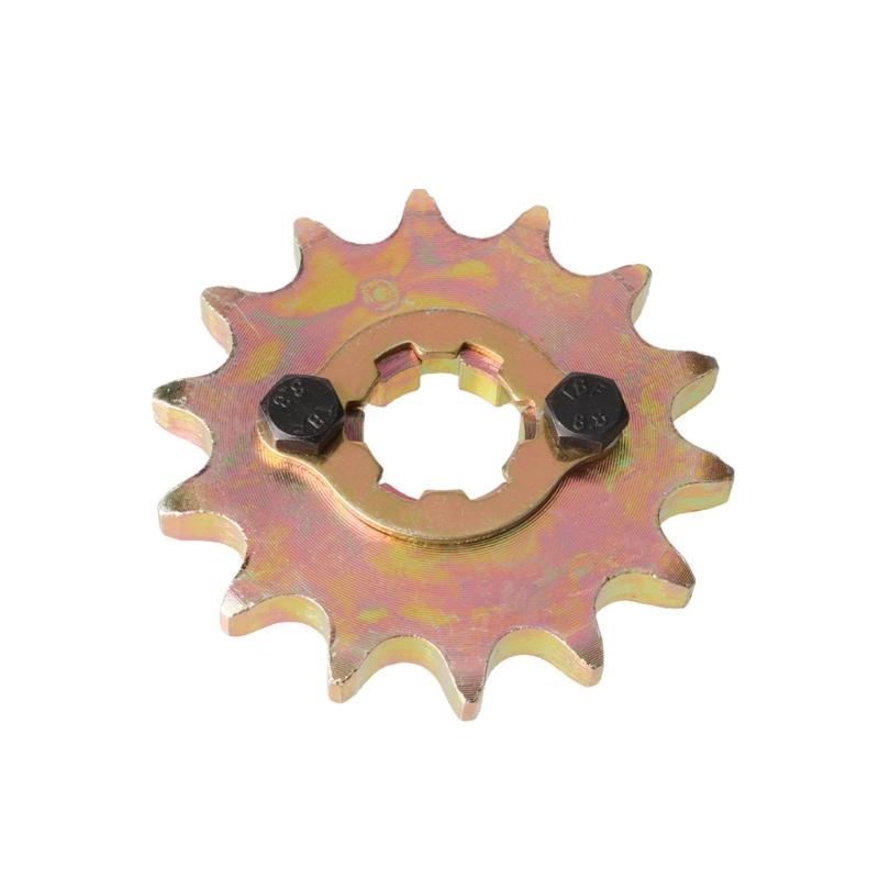 Replacement Chain Drive Sprocket 530-25mm 13T 14T 15T 16T Metal Front Mount Sprocket Part for Repair Shop Maintenance