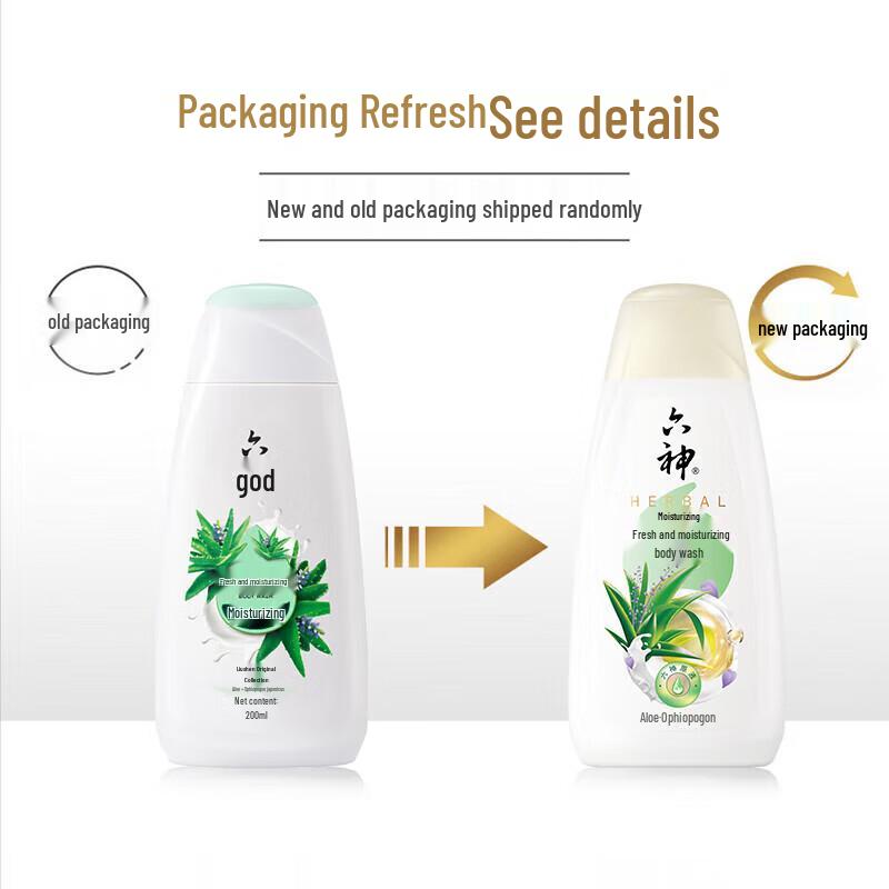 Liùshén Fresh & Moisturizing Body Wash