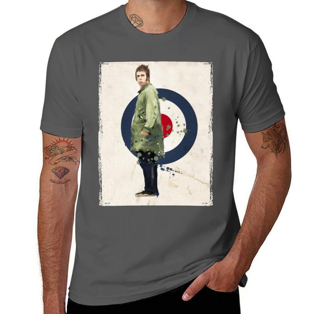 Liam gallagher klassische Kunst T-Shirt Sweat neue Ausgabe Herren Grafik-T-Shirts Anime