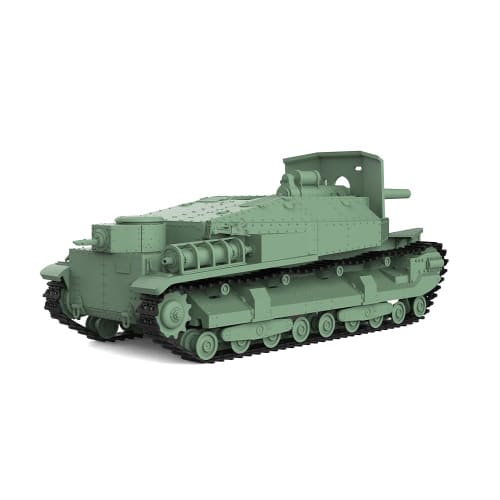 MRY-SFW SS35626 1/35 3D Printed Resin Military Model Japan Sri Lanka 12cm Self-Propelled Assault Gun V1.9