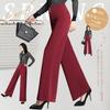 xppe Straight Solid Loose Perfect for and Fall Women's Wide-leg Pants, Fit, Casual, High-Waisted, Color, Long, Formal, Stretch, Elegant, Fit,