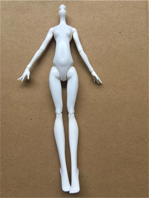 Monstering Replacement Body Catwalk Doll Heads Doll Toy Body Girl Dressing DIY Toy Parts Children Birthday Gift Toys