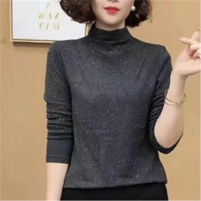 

New Autumn/Winter Plus Size Mother’s Fashion - Loose Fit 4XL темно-серого