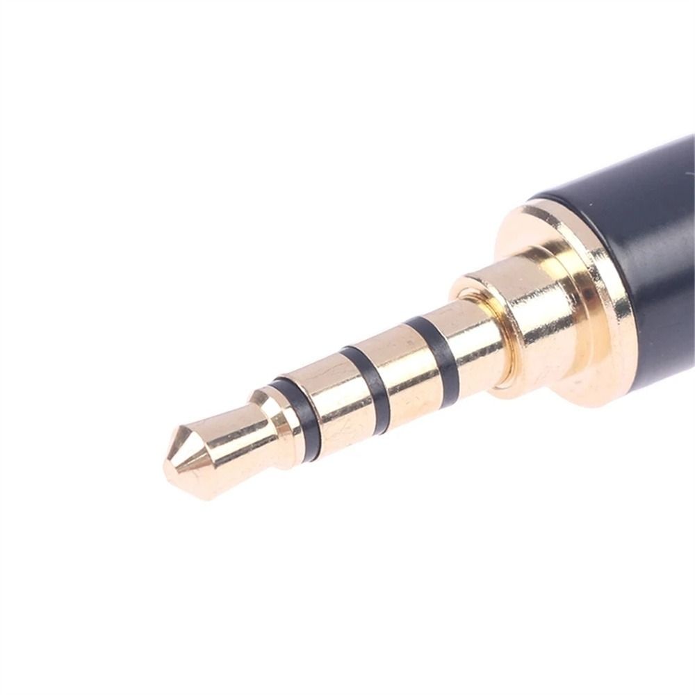 3 Pole Plug To 4 Pole Jack Mic Converter Converter Adapter Balanced Plug TRS To TRRS Connector