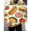 Fashion Versatile Men's Food Printed Hoodie Casual Comfort Hoodies Sweatshirts Men’s