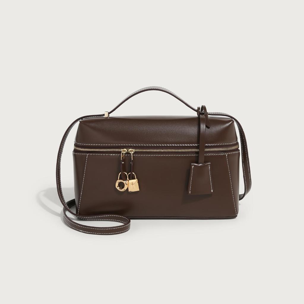 Borsa a scatola versatile dal design di nicchia Primavera/Estate 2024 - Borsa a mano a tracolla monospalla di alta gamma per il pendolarismo