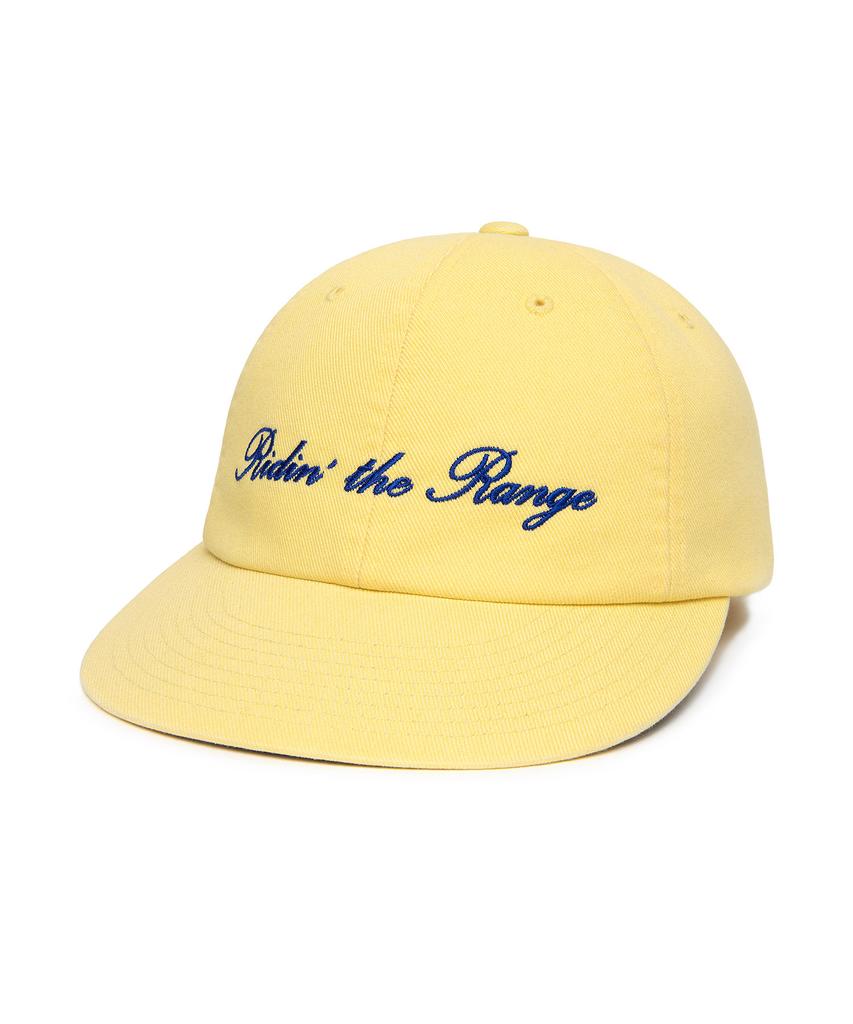 LEE Small Lettering Cotton Ball Cap Lemon
