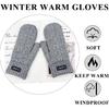 Beurlike Winter Mittens Gloves for Women Warm Fleece Lining Knit Thick Gloves for Cold Weather
