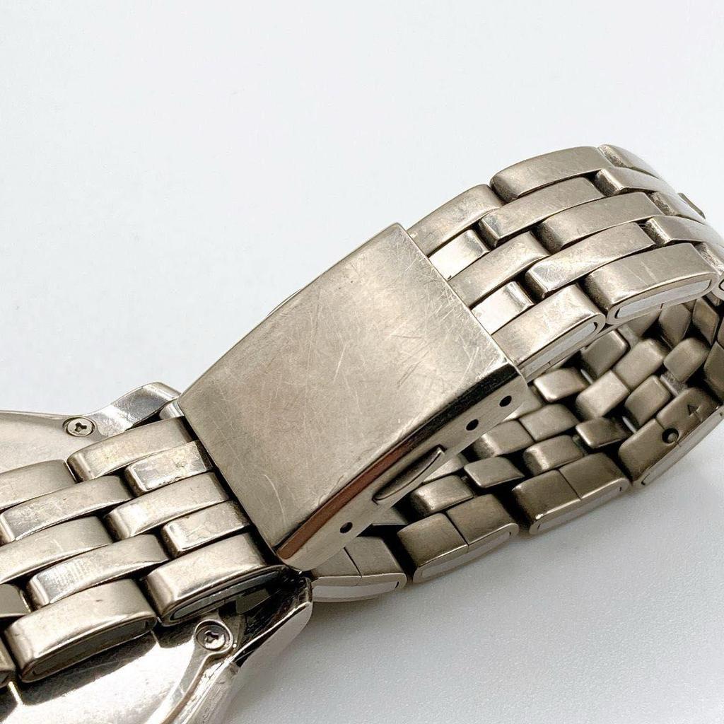 Used 383 CITIZEN EXCEED Men's Watch Mother-of-pearl Radio Solar Eco-Drive (Reason for Discount)
