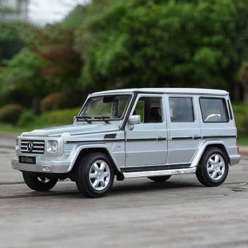 Welly 1/24 Mercedes-Benz G-Class SUV Alloy Car Model Diecast Metal Toy Off-Road Vehicle Car Model Simulation Collection Kid Gift