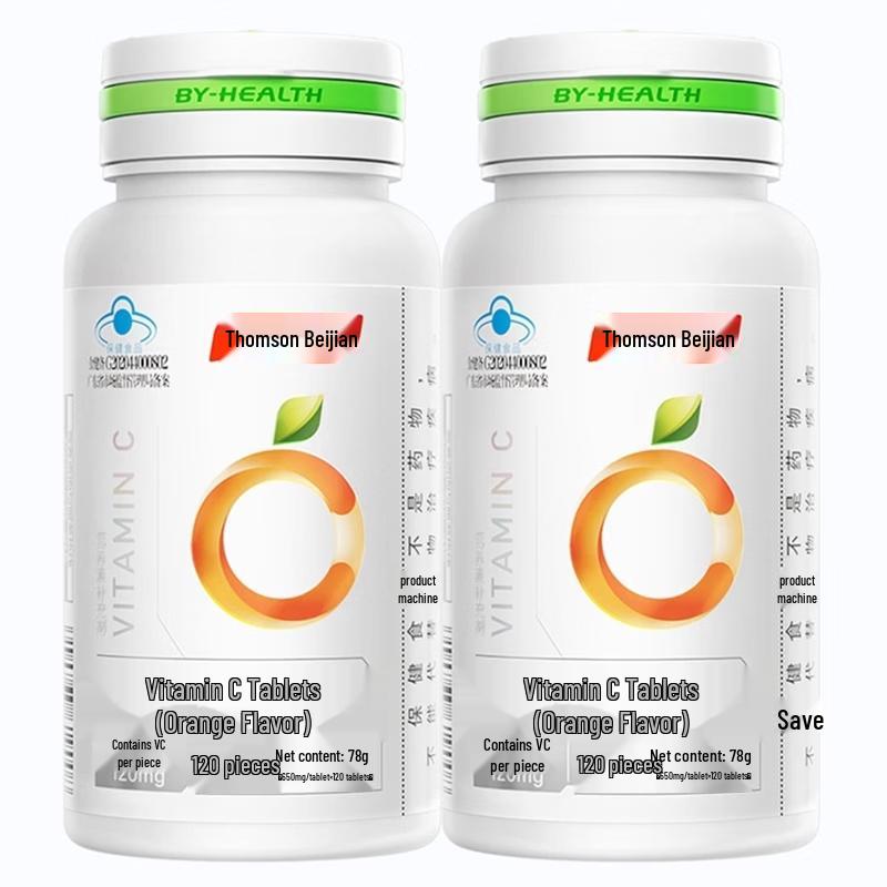 BYHEALTH Sweet Orange Vitamin C Tablets