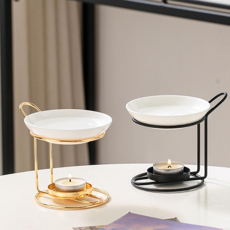 Ceramic Essential Oil Burners Wax Melt Burners Scented Diffuser Home Decors J0MC