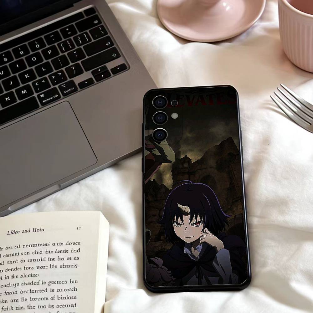 Anime C-Clevatess  Phone Case For Samsung S25,24,23,22,30,21,10,9,Ultra,Plus,Lite,FE,4,5 G Soft Black Case
