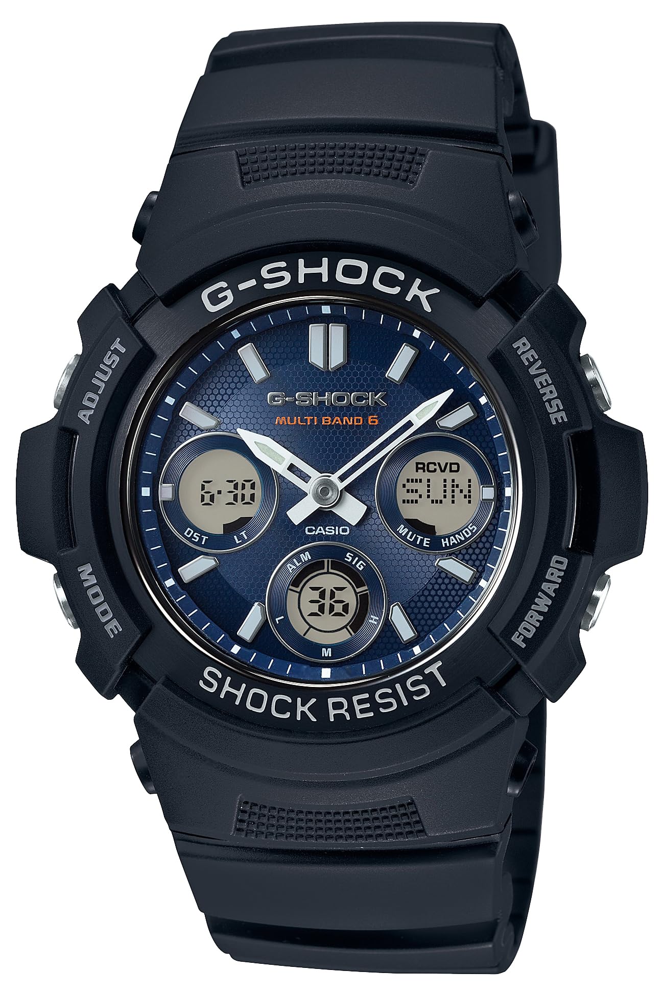 

Casio G-Shock AWG-M100SB-2AJF Радиоуправляемые солнечные часы, Черные (Официальный японский продукт)