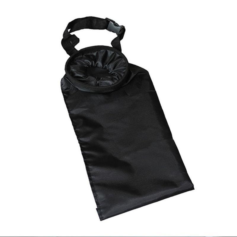 Portable Car Hanging Trash Bin Oxford Cloth Seat Back Garbage Storage Container for Car Outdoor Camping Use