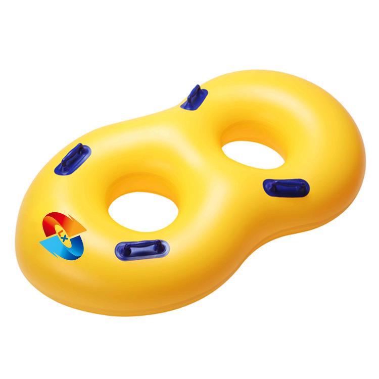 High-Elastic Thickened PVC Inflatable Multi-Person Raft for Water Skiing & Water Park Adventures