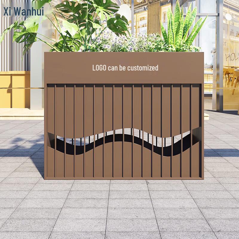 Xiwaihui Outdoor Stainless Steel Planter Box