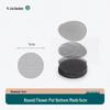 Ceramic Dark Grey Flower Pot Mesh Pad - Extra Large, Breathable & Insect-Resistant