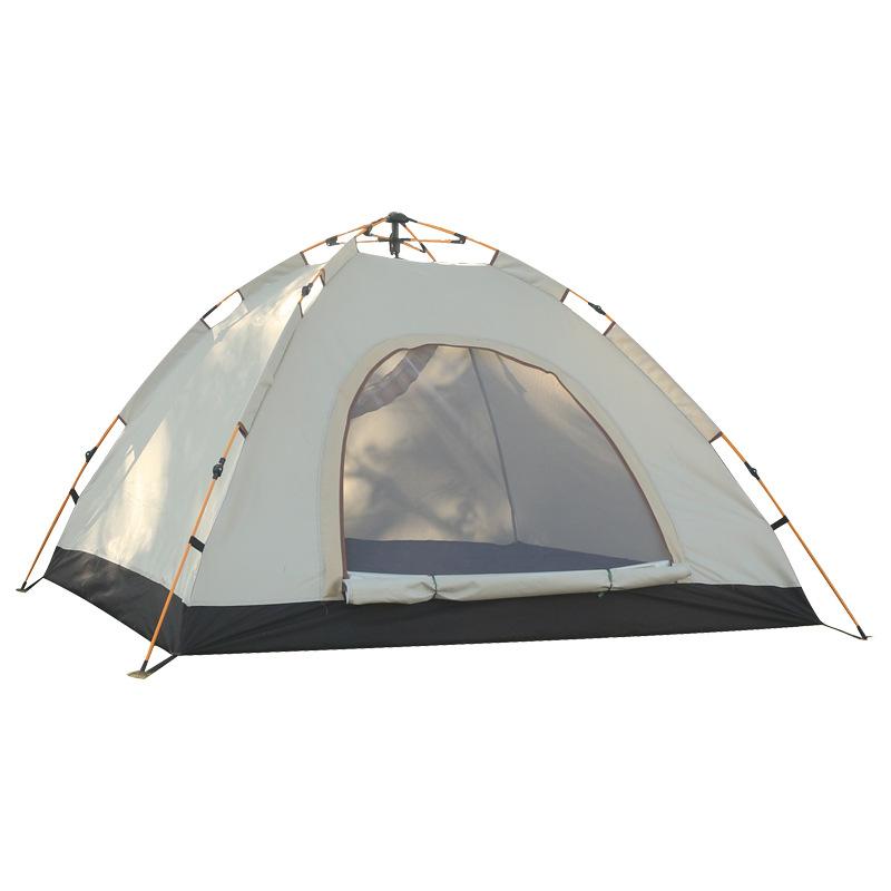 

Уличная палатка, автоматическая, быстро открывающаяся, портативная, складная, на 3-4 человека, для кемпинга, кемпинга, толстая, ветрозащитная, от дождя 200*150*135CM