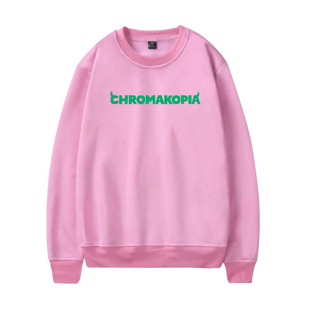 Chromakopia Oversized Hoodie Women Men O-neck Long Sleeve Crewneck Sweatshirt Casual Tracksuit Clothes