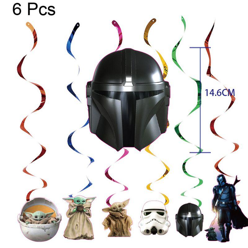 Decoración Suministro Fiesta Cumpleaños Tema Yoda Niños Con Platos Vasos Pancarta Globos**