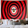 1PC Brentford Football Club Crest Tapestry, Unique Design Tapestry, Wall Decor for Bedroom,Livingroom, Playroom,Heartwarming Fan Holiday Gifts