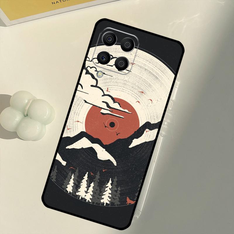 Vinyl Record Retro For Samsung Galaxy M31 M16 M11 M21 M13 M33 M35 M53 M55 M15 M14 M34 M54 M12 M32 M52 M06 Case