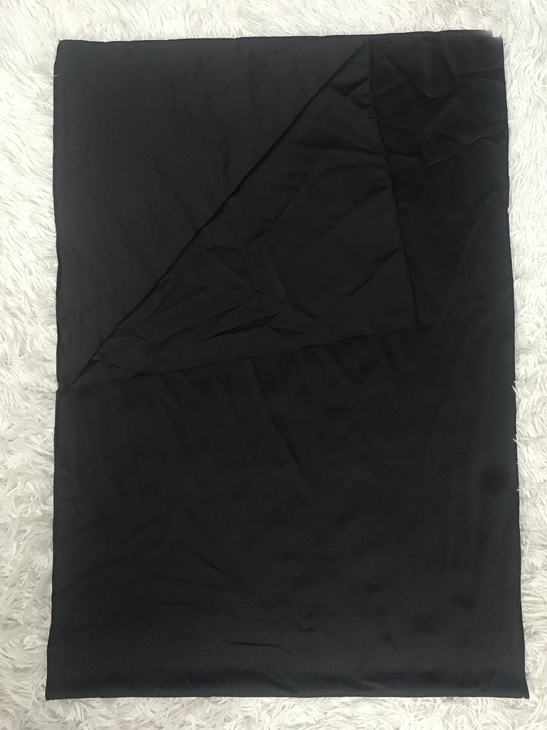 Solid Modest Islamic Muslim Swim Hijab Head Wrap Instant Turban Black Scarf Women Plain Long Head Scarves Bandanna 160*55CM