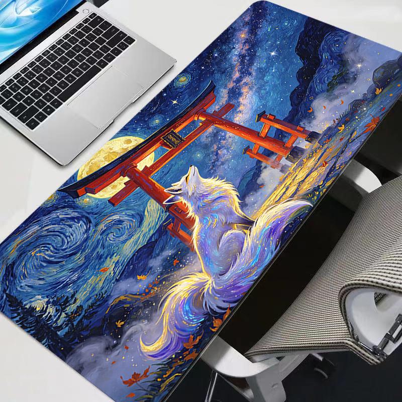Mouse Pad Abstract Oil Painting Larger Xxl 900x400 Speed Mini Pc Computer Keyboard Desk Mat Gaming Accessories Mousepad
