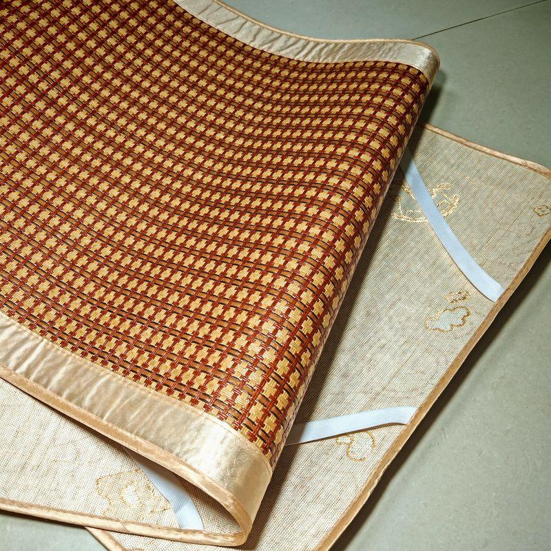 

Летний коврик Нескользящий Диван Специальный Летний коврик Ретро Летний коврик Ткань Кожа Прямой ряд Диван Ротанговый коврик Brick color (wide side) with rubber band 50 * 50cm