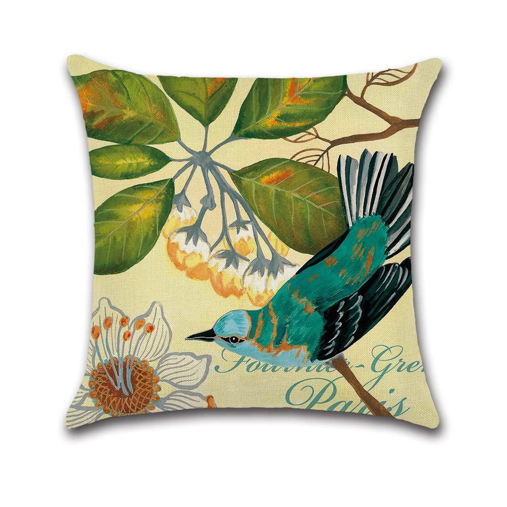 YunJeude Cushion 45cm x Set of Nordic Geometric Different Zipper Home Car All Interior Covers, 45cm, 4, Patterns, Patterns, Linen, Cute, Stylish,