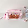 Plush Animal Pencil Case Large Capacity Pencil Pouches Zippered Closure Pen Organiser Bag For Office School Supplies