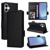 For Samsung Galaxy A25 5G Japan Side Buckle Lychee Pattern Wallet Leather Cover for Galaxy A25e 5G Purse Magnetic Phone Bags