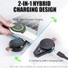 Portable Charger for Samsung Galaxy Watch7, 2in1 USB-C Travel Charger Compatible with Galaxy Watch Ultra/7/6/6 Classic/5 Pro/4/3, 90°Rotatable