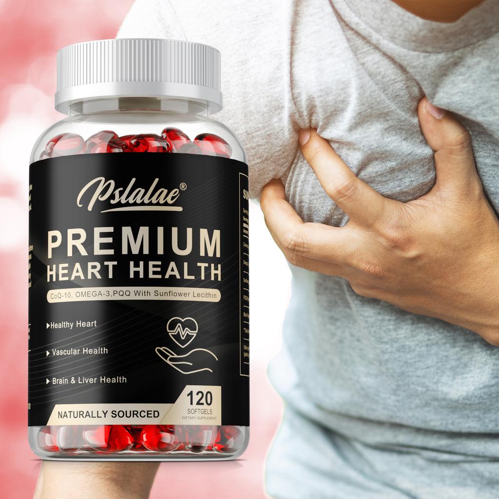 Ubiquinol CoQ10, Heart Health Antioxidant, Natural Supplement for Energy Production, 120 Capsules