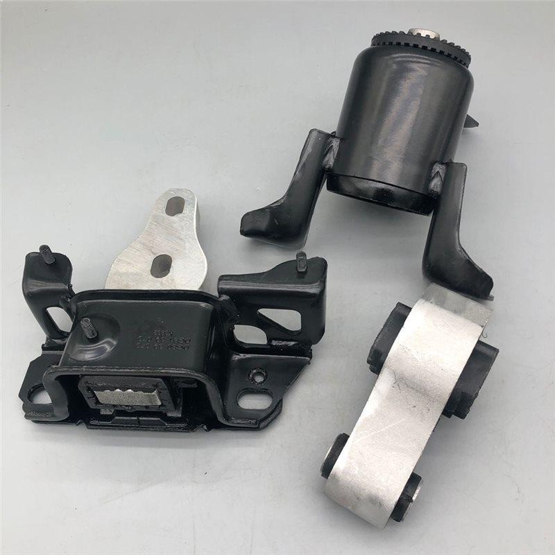 New-3PCS Engine Motor & Trans Mount Set For Ford Fiesta 1.6L Manual 2011-2017 D65239060H 8V5Z6068A BE8Z6068A