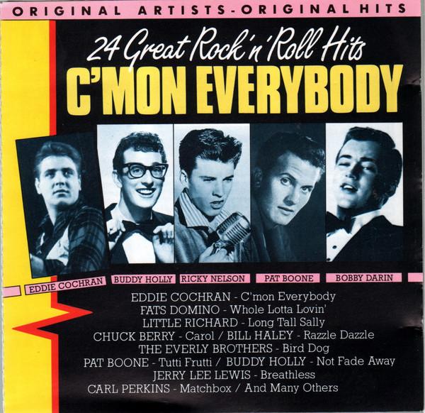 

CD VARIOUS - C Mon Everybody - 24 Great Rock n YDG74627 Yesterdays Gold 1988 Belgium Rock Used