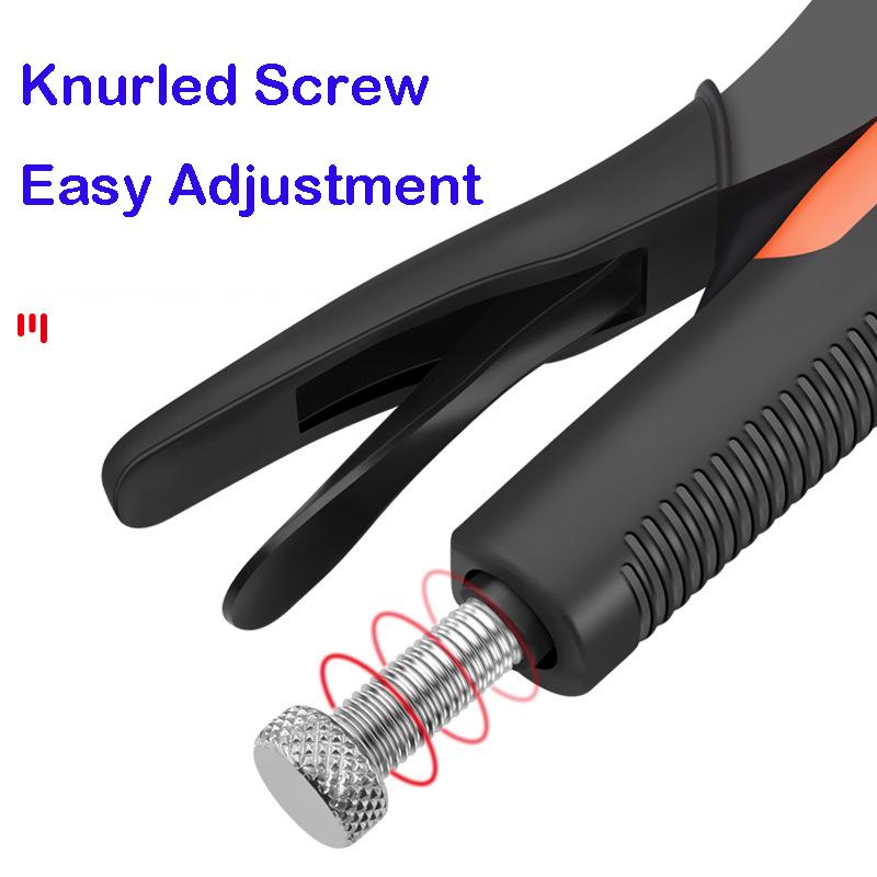 7/9/10" Multi-Function Locking Pliers Round/Straight Mooth Pipe Wrench Universal Pressure Pliers Strong Clamp Tool Hand Tools High Quality