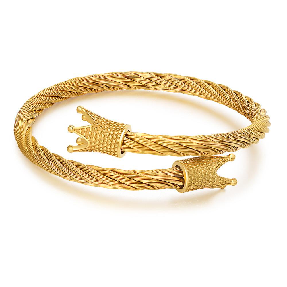 Geometric Crystal Bracelets For Men And Women Handmade Stainless Steel Jewelry Summer 2021