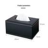NHZHIW Square Leather Tissue Box