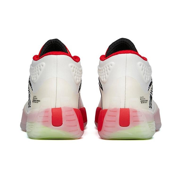 Anta Badao Basketball Shoes 'White Red' Men's 112141614-5