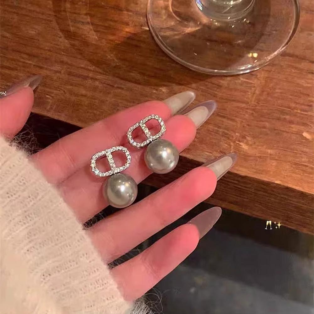 Exquisite Blätter Kristall Blume Stecker Ohrringe Für Damen AAA Zirkon Rose Schmetterling Quaste Ohrring Braut Hochzeit Party Schmuck
