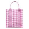 Trendy Children's Shoulder Bag Versatile Plaid Canvas Crossbody Bag For Kids